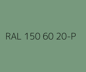 Väri RAL 150 60 20-P 