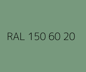 Väri RAL 150 60 20 