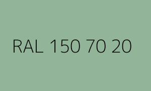 Väri RAL 150 70 20