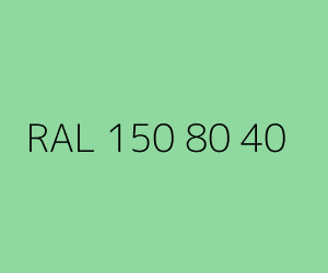 Väri RAL 150 80 40 