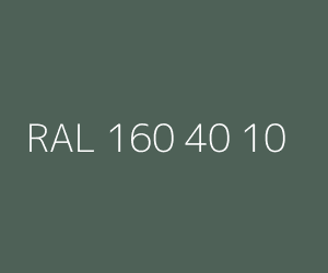 Väri RAL 160 40 10 