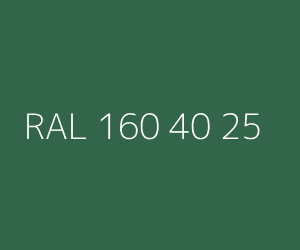 Väri RAL 160 40 25 