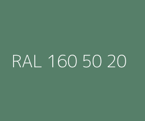 Väri RAL 160 50 20 