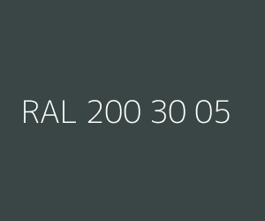 Väri RAL 200 30 05 