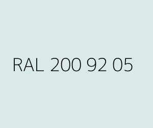 Väri RAL 200 92 05 
