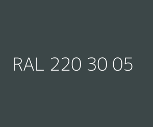 Väri RAL 220 30 05 