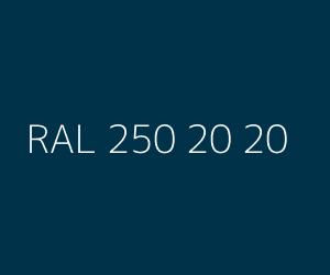 Väri RAL 250 20 20 
