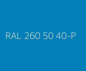 Väri RAL 260 50 40-P 
