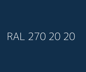 Väri RAL 270 20 20 