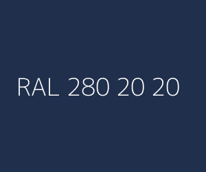 Väri RAL 280 20 20 