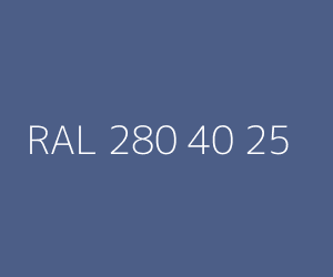 Väri RAL 280 40 25 