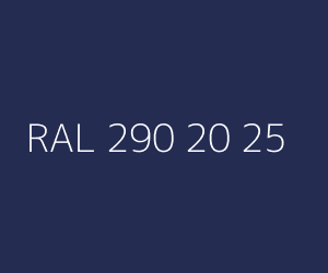 Väri RAL 290 20 25 