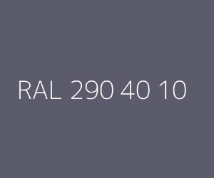 Väri RAL 290 40 10 