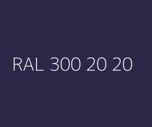 Väri RAL 300 20 20 