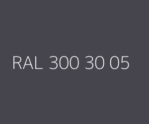 Väri RAL 300 30 05 