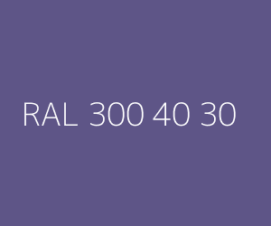 Väri RAL 300 40 30 