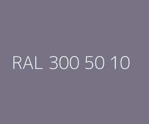 Väri RAL 300 50 10 