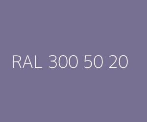 Väri RAL 300 50 20 