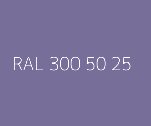 Väri RAL 300 50 25 