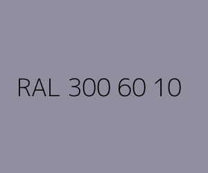 Väri RAL 300 60 10 