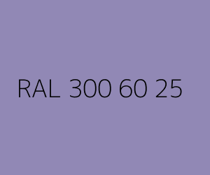 Väri RAL 300 60 25 
