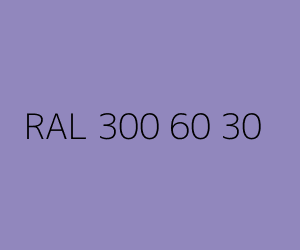Väri RAL 300 60 30 