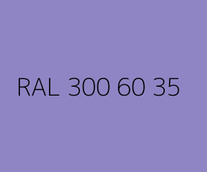 Väri RAL 300 60 35 