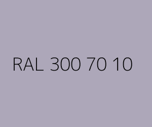 Väri RAL 300 70 10 
