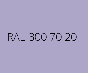 Väri RAL 300 70 20 