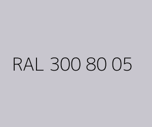 Väri RAL 300 80 05 