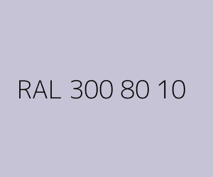 Väri RAL 300 80 10 