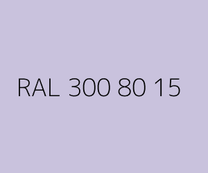 Väri RAL 300 80 15 
