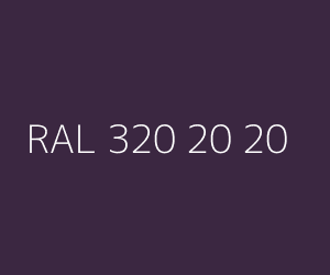 Väri RAL 320 20 20 