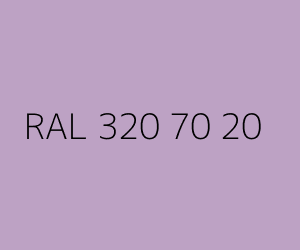 Väri RAL 320 70 20 