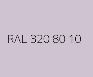 Väri RAL 320 80 10 