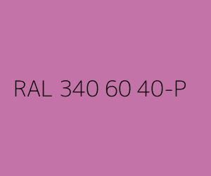 Väri RAL 340 60 40-P 