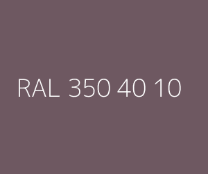 Väri RAL 350 40 10 