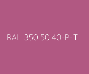 Väri RAL 350 50 40-P-T 