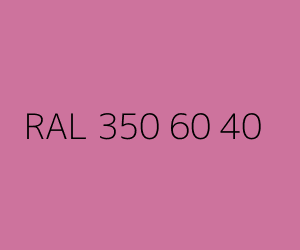 Väri RAL 350 60 40 