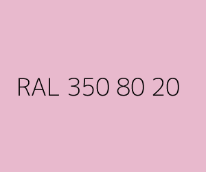 Väri RAL 350 80 20 