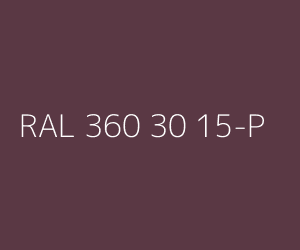 Väri RAL 360 30 15-P 