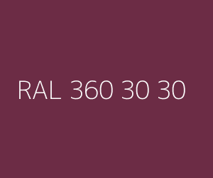 Väri RAL 360 30 30 