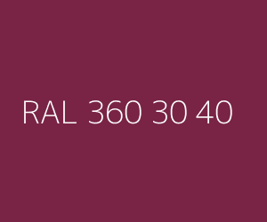 Väri RAL 360 30 40 