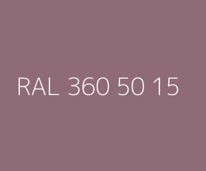 Väri RAL 360 50 15 