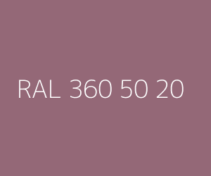 Väri RAL 360 50 20 