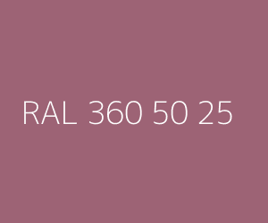 Väri RAL 360 50 25 