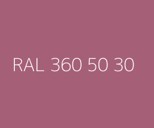 Väri RAL 360 50 30 