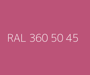 Väri RAL 360 50 45 