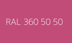 Väri RAL 360 50 50