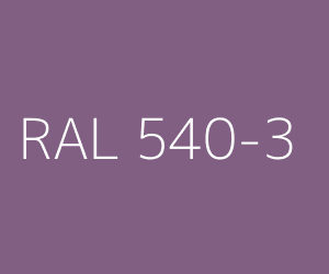 Väri RAL 540-3 